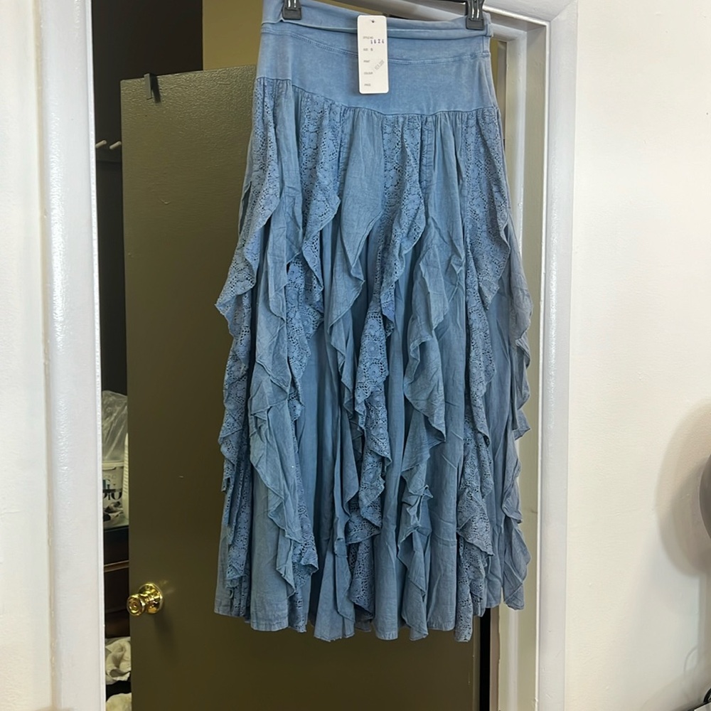 Cute 100% cotton Boho skirt